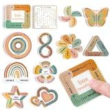 Sensory Strips for Anxiety Calming Stickers, 36Pcs 2 Textured for Mood Calming, Breathing Mindfulness Fidget Sticker for Adult Teen, Anxiety Relief at Office & Classroom Desk