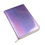FingerAngel 72 Slots Holographic Nail Plates Holder Case Stamping Templates Organizer Square & Round Printing Molds Collection Manicure Tool Accessorie (Purple)