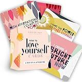 How to Love Yourself Cards: Self-Love Cards with 64 Positive Affirmations for Daily Wisdom and Inspiration