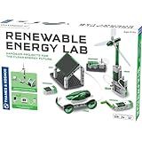 Thames & Kosmos Renewable Energy Lab STEM Experiment Kit, Hands-on Projects & Curriculum for Home & School Use, NGSS-Aligned, Build Models to Explore Clean Energy Generation & Consumption, Ages 8-18+