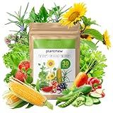 【Seed Vault】 Heirloom Vegetable Seeds Planting Kit - 15,000+ Non-GMO Seeds for Hydroponic, Indoor & Outdoor Gardening | Includes Tomato, Cucumber, Carrot Seeds & Survival Backpack Emergency Gear