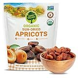Happy Village Organic Turkish Dried Apricots, No Sugar Added Dried Fruit, 40 OZ Resealable Pack - Kosher, Non-GMO, Unsweetened, Unsulfured, Vegan Sun-Dried Apricot