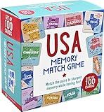 USA Memory Match Game (Set of 100 cards)
