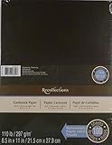 MICHAELS Heavyweight 8.5" x 11" Cardstock Paper by Recollections™, 100 Sheets