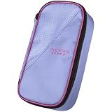 Five Star Pencil Pouch, Pen Case, High-Capacity Zipper Pouch, Storage Organizer for School Supplies Earbuds Chargers Cables Makeup, Lilac/Berry (500211F-ECM)