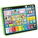 hahaland 5-Language Learning Tablet Toy for Toddler 1-3 with Speech Therapy