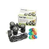Jebao Submersible LED Pond Light with Photcell Sensor, Set of 3