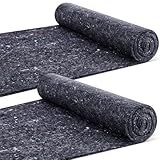 Frienda 2 Pcs Dishwasher Insulation Blanket Cotton Insulation Blanket Sound Roll for Wall, Pipe, Dishwasher(Grey,24 x 60 x 0.2 Inches)