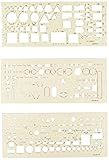 KOH-I-NOOR 070307100000 Electric Install Set of Template