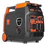 WEN 4800-Watt Portable Inverter Generator, RV-Ready, Quiet and Lightweight with Fuel Shut Off (56477i)