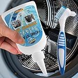 Mold Stain Remover Gel,Washing Machine Cleaner Front Load Washer Gasket Mold Remover Home Stain Cleaner Cleaning Gel for Grout Caulk, Bathroom, Shower, Bathtub, Refrigerator Cleaning Solution 8 Fl Oz