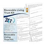 PlanNow Revocable Living Trust Kit for Individuals -Do It Yourself Revocable Trust Forms to Protect Family, Assets & Yourself - Cost-Effective with Easy Step-by-Step Instructions - Attorney-Approved