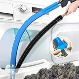 PetOde 2 Pieces Dryer Vent Cleaner Kit Compatible with Most Vacuum Cleaner, Dryer Lint Brush and Vacuum Hose Attachment with Universal Connector, Quickly Lint Remover