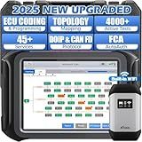 XTOOL D9S Automotive Diagnostic Tool, Wireless OBD2 Scanner with ECU C0ding, Topology, Bidirectional Scan Tool 2.0 with FCA, 45+ Resets, Full System, PMI, CAN FD/DoIP, 3-Yr Update