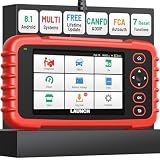 Launch OBD2 Scanner CRP123X V3.0 Elite,7 Resets Scan Tool,Lifetime Update