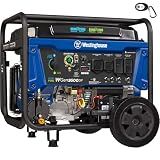 Westinghouse 12500 Watt Dual Fuel Home Backup Portable Generator, Remote Electric Start, Transfer Switch Ready, Gas and Propane Powered
