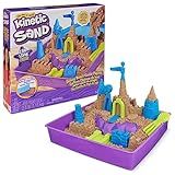 Kinetic Sand, Deluxe Beach Castle Playset with 2.5lbs Play Sand, Tools & Molds, Sensory Toys, Holiday Gifts & Stocking Stuffers for Kids Ages 3 and up