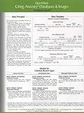 QuickSheet: Citing Ancestry Databases & Images Evidence Style, Second Edition, Revised