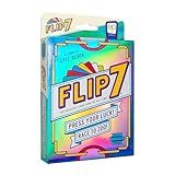 Flip 7, The Ultimate Blend of Press Your Luck and Strategy, Fast-Paced Addictive Card Game, Quick to Learn and Easy to Teach, Perfect for Game Nights, 3+ Players, Ages 8 & Up, 20 minutes Play Time