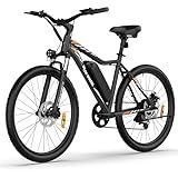 5TH WHEEL Mate Electric Bike for Adults - 1000W Peak Motor, 23MPH Top Speed, 468WH Removable Battery, 7-Speed & Adjustable Stem - Commuting & Mountain E-Bike with Color LCD Display and UL Certified