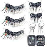 Maerd 76Pcs Terminal Pin Removal Tool Kit, Electrical Connector Pin Extractor Set for Automotive Car Household Devices with Protective Case