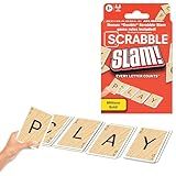 Scrabble Slam Card Game The Original 2000's Mega Hit, Fast-Paced Card Game Version of Scrabble, for 2 to 4 Players, Ages 8+
