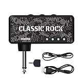 Donner Guitar Headphone Amp Classic Rock Pocket Mini Guitar Headphone Amplifier with USB Rechargeable Battery