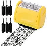 Guard Your ID Identity Theft Protection Roller Stamp - 6 Refill Bottles