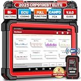 Launch X431 CRP919EBT Elite 2025 Bidirectional Scan Tool, All-in-One Full System Diagnostic Scanner, 35+ Reset, ECU Code, CANFD&DOIP, FCA AutoAuth, VAG Guide, 2Yrs Free Update, Upgraded of CRP919E