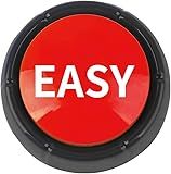 MyMealivos Easy Buzzer Button Toy - Gag Gifts, Game Addition, Stocking Stuffer (Easy)
