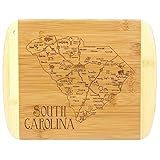 Totally Bamboo A Slice of Life South Carolina State Serving and Cutting Board, 11" x 8.75"