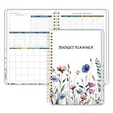 Monthly Budget Planner - 14 Months Hardcover Undated Financial Planner Organizer Budget Book with Expense and Debt Tracker Notebook to Manage Your Money Effectively, Bill Organizer