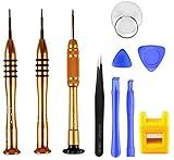 oGoDeal Screwdriver Set Kit for Apple iPhone 8 8 Plus 7 7 Plus 11 12 13 Pro Max Mini Screwdriver Set 1.5mm Phillips,0.8mm Star Pentalobe Screwdriver,Y 0.6mm Tri-point Triwing iPhone X Repair Tool Kit