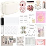 Women's Wedding Emergency Kit for Bride Wedding Survival Set with Makeup Bag, 42 Pc Wedding Daily Travel Essential Items