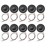 The Lord of the Tools 10PCS 2W 8 Ohm Internal Magnet Speaker 28mm Round Mini Loudspeaker for Electronic DIY Toys Radio Intercom Multimedia Speakers Mini Box Speakers