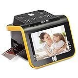 KODAK Slide N SCAN Film & Slide Scanner Digitizer with 5” LCD Screen, Quickly Convert Negatives & Slides to Digital 22MP JPEG Photos, Compatible with 135, 126 and 110 Film & Slides