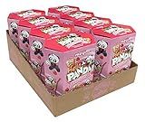 Meiji Hello Panda Cookies, Strawberry Crème Filled - 6 oz, Pack of 8, 64 Bags Total - Bite Sized Cookies with Fun Panda Sports