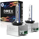 DMEX D3S HID Headlight Bulbs Xenon 35W Replacement 66340 42403 42302 Headlamp - Pack of 2, 8000K White Blue