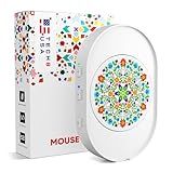TECH8 USA Mega Disc Mouse Mover Jiggler, Adjustable Activity & Auto-Turn Off Timer Settings, Undetectable, No Software, Random Movement, Patented, Designed, Engineered, Packaged in USA - Artsy