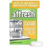 Affresh Dishwasher Cleaner, Mess-Free Deep-Cleaning Tablet, 6 Month Supply