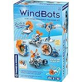 Thames & Kosmos WindBots 6-in-1 Engineering STEM Kit | Build 6 Wind-Powered Bots, No Batteries/Electricity Required | Explore Wind Technology, Gear Ratios & More | Full-Color Manual & Experiment Guide