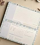 Payday Pad Budget Tracker Budget Book – 55 Paycheck Planners – Chic Portable Budgeting Tool for Women – 7x3.5" Purse-Sized Pad with Gold Foil – Simple & Stylish Finance Organizer