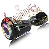 SIMATE Scooter, Bluetooth & Corlorful LED Lights, Gifts for Kids & Adults & Girls & Boys, for All Ages