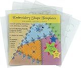 CREATIVE IMPRESSIONS EMBROIDERY TEMPLATES 5/PKG