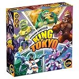 IELLO: King of Tokyo, New Edition, Strategy Board Game, Space Penguin Included in the Box, For 2 to 6 Players, 30 Minute Play Time, For Ages 8 and Up