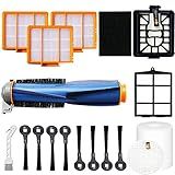 Replacement Parts Compatible with Shark AV2511AE AV2501S AV2610WA AV2501AE RV2502AE RV2610WA RV2520 AV2510 Accessories Kit with Main Brush,Filters,Foam Filters,Primary Filter,Side Brushes