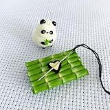Bamboo Magnetic Needle Minder for Cross Stitch, Panda Needle Threader for Embroidery Sewing Needlework Tool Accessories