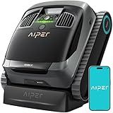 AIPER Scuba X1 Cordless Robotic Pool Cleaner, Upgraded Battery Life and Cross Pattern Smart Navigation, Horizontal Waterline Scrubbing, Ideal for Inground Pools up to 2,150 sq.ft