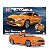 Airfix Quickbuild Plastic Model Kit - Ford Mustang GT - Easy Assembly Snap Together Model Car Kit, Classic Sports Car for Adults & Kids to Build