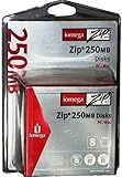 Iomega Zip Disk, PC/MAC Format, 250MB, 8/PK